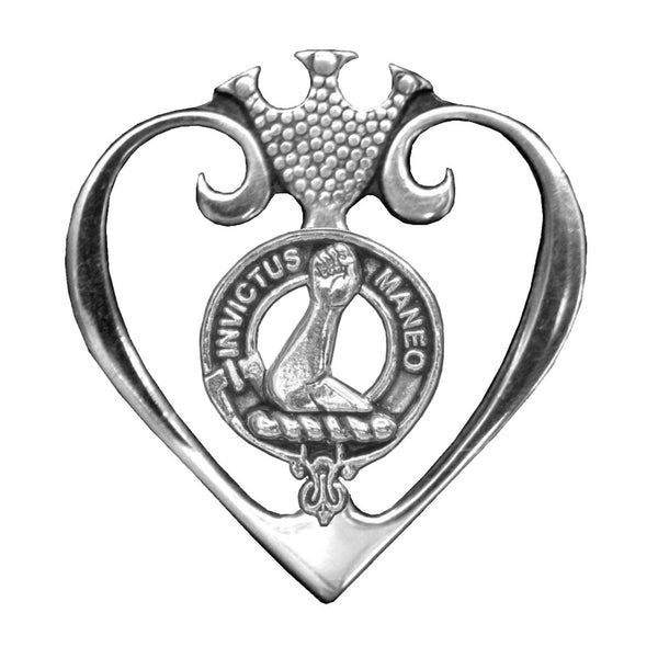 Armstrong Clan Crest Luckenbooth Brooch or Pendant