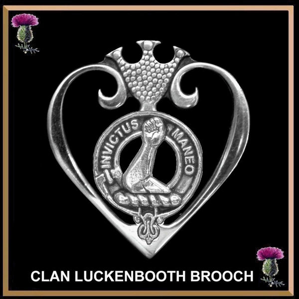 Armstrong Clan Crest Luckenbooth Brooch or Pendant