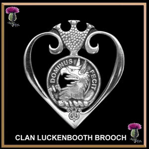 Baird Clan Crest Luckenbooth Brooch or Pendant