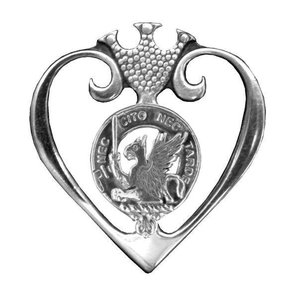 Bannatyne Clan Crest Luckenbooth Brooch or Pendant