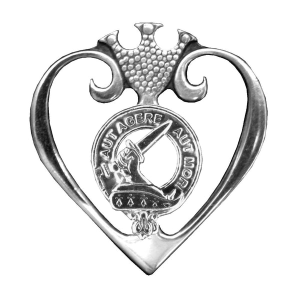 Barclay Clan Crest Luckenbooth Brooch or Pendant