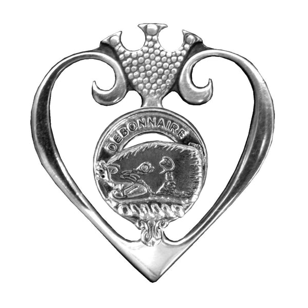 Bethune Clan Crest Luckenbooth Brooch or Pendant