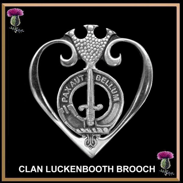 Blaine Clan Crest Luckenbooth Brooch or Pendant