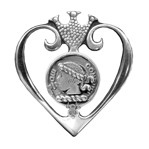 Borthwick Clan Crest Luckenbooth Brooch or Pendant