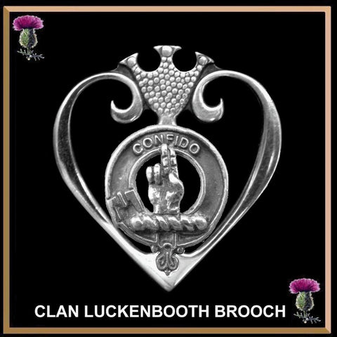 Boyd Clan Crest Luckenbooth Brooch or Pendant