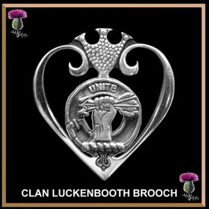 Brodie Clan Crest Luckenbooth Brooch or Pendant