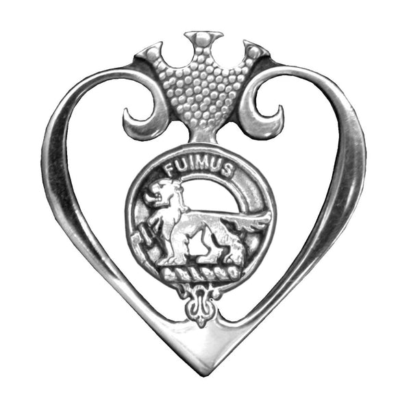 Bruce Clan Crest Luckenbooth Brooch or Pendant