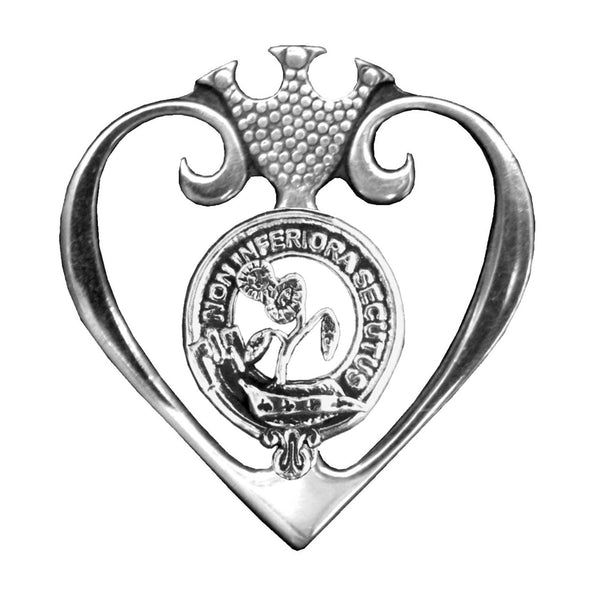 Buchan Clan Crest Luckenbooth Brooch or Pendant