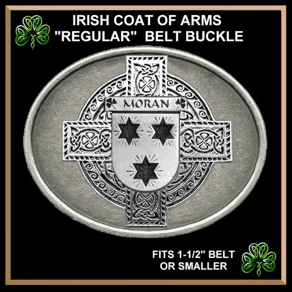 Moran Irish Coat of Arms Regular Buckle