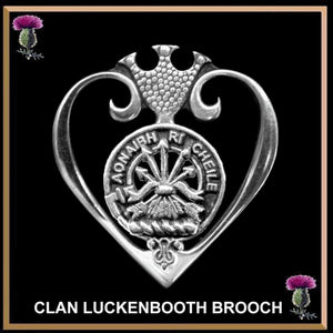 Cameron Clan Crest Luckenbooth Brooch or Pendant