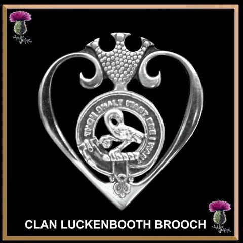 Cranston Clan Crest Luckenbooth Brooch or Pendant