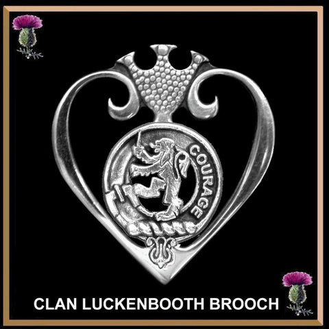 Cumming Clan Crest Luckenbooth Brooch or Pendant