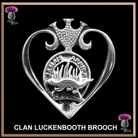 Douglas Clan Crest Luckenbooth Brooch or Pendant