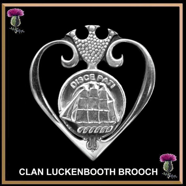 Duncan Clan Crest Luckenbooth Brooch or Pendant