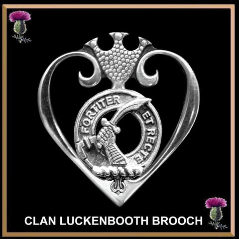 Elliott Clan Crest Luckenbooth Brooch or Pendant
