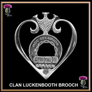 Grierson Clan Crest Luckenbooth Brooch or Pendant