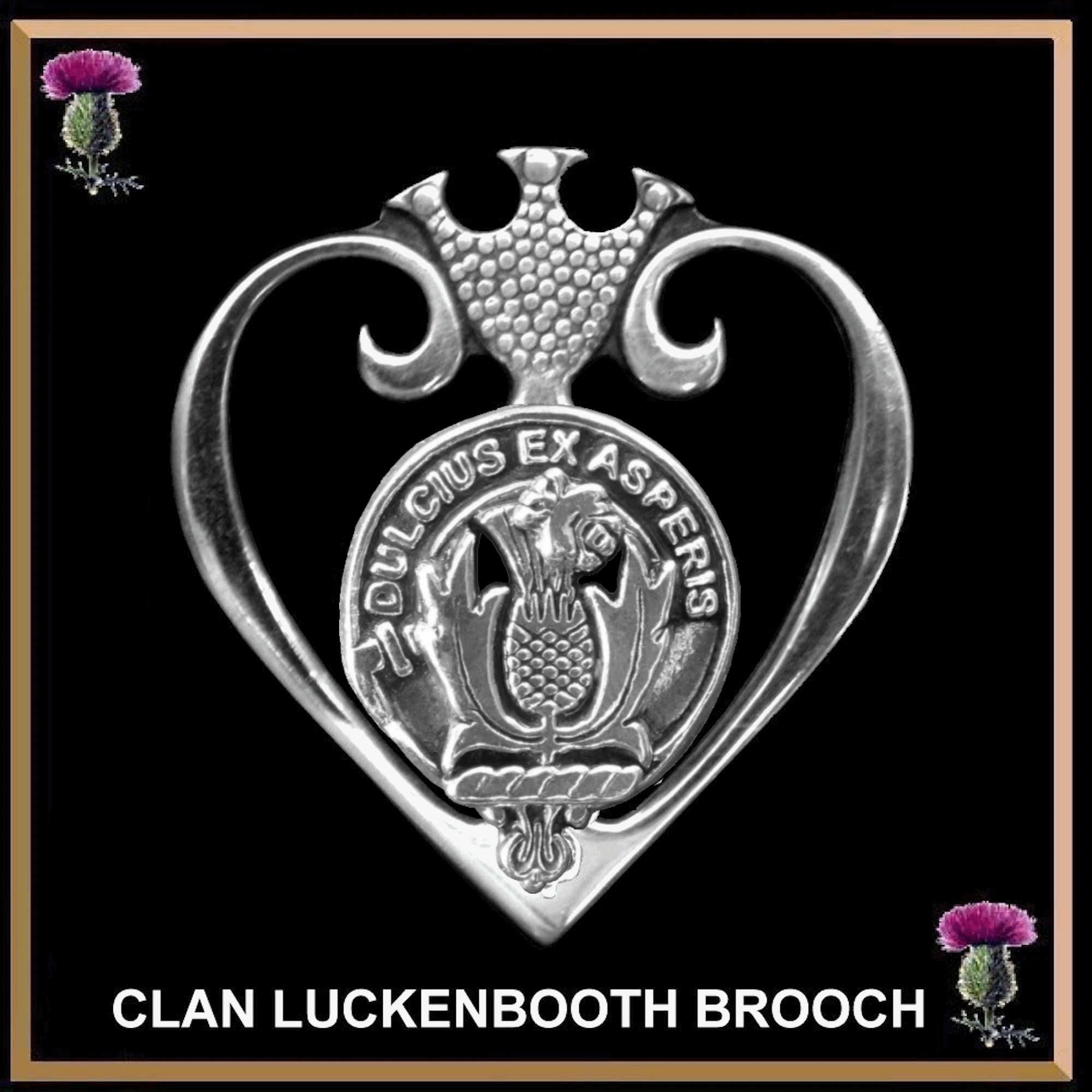 Ferguson Clan Crest Luckenbooth Brooch or Pendant