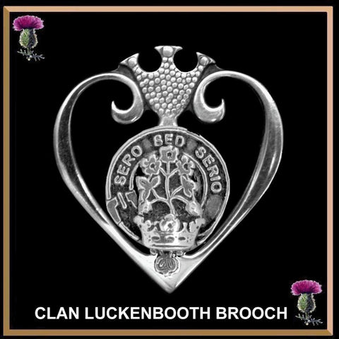 Gayre Clan Crest Luckenbooth Brooch or Pendant