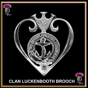 Gillespie Clan Crest Luckenbooth Brooch or Pendant