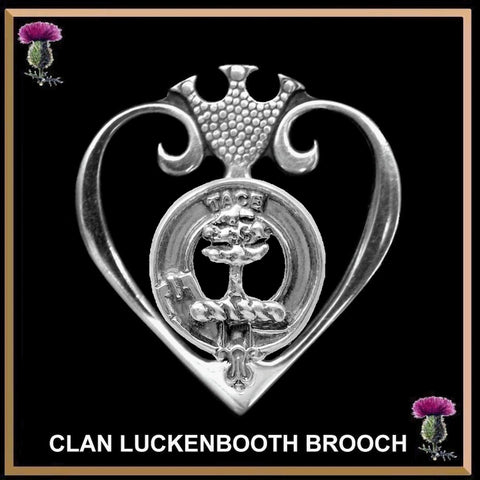 Abercrombie Clan Crest Luckenbooth Brooch or Pendant