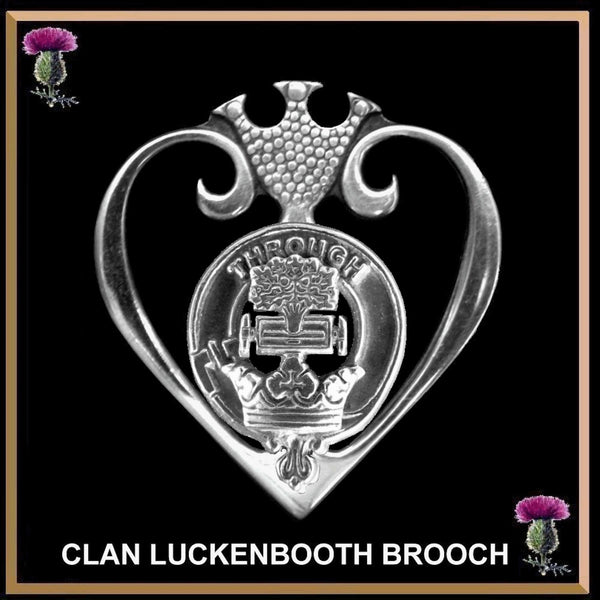 Hamilton Clan Crest Luckenbooth Brooch or Pendant
