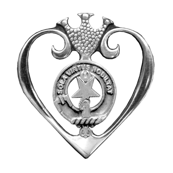 Henderson Clan Crest Luckenbooth Brooch or Pendant