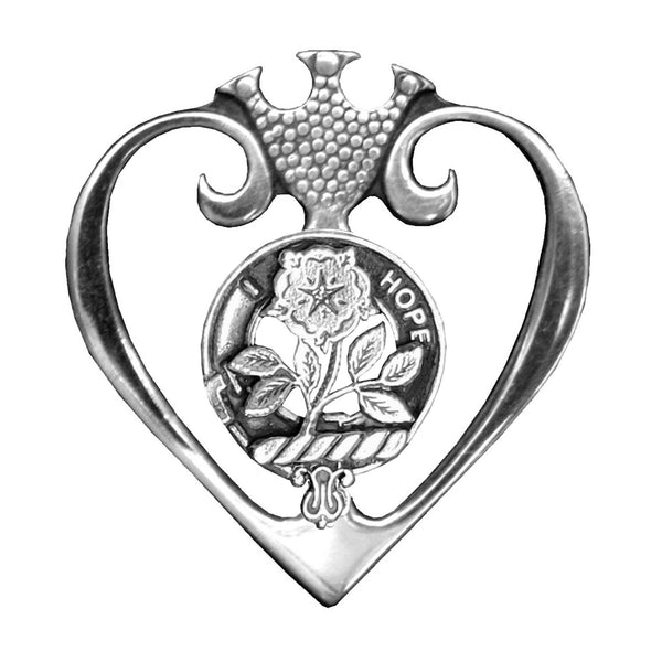 Learmont Clan Crest Luckenbooth Brooch or Pendant