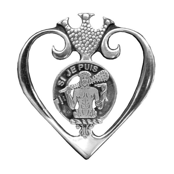 Livingston Clan Crest Luckenbooth Brooch or Pendant