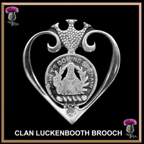 Lyon Clan Crest Luckenbooth Brooch or Pendant