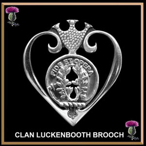 MacArthur Clan Crest Luckenbooth Brooch or Pendant