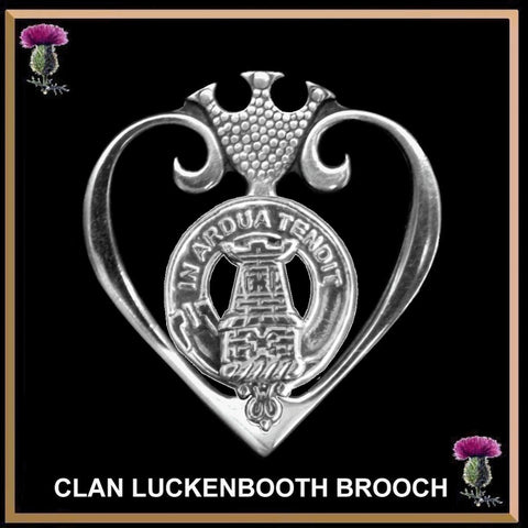 MacCallum Clan Crest Luckenbooth Brooch or Pendant