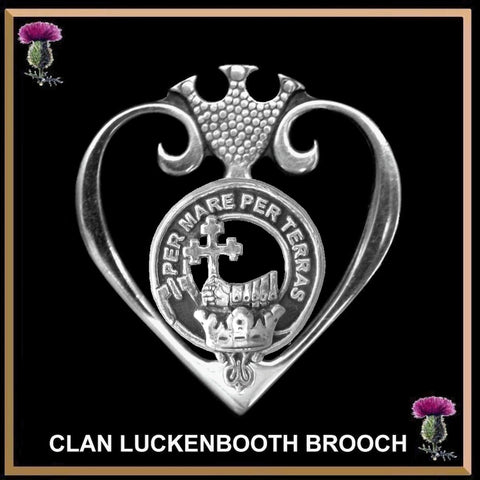 MacDonald Clan Crest Luckenbooth Brooch or Pendant