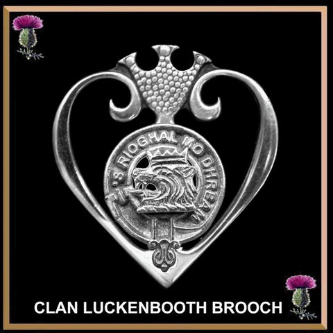 MacGregor Clan Crest Luckenbooth Brooch or Pendant
