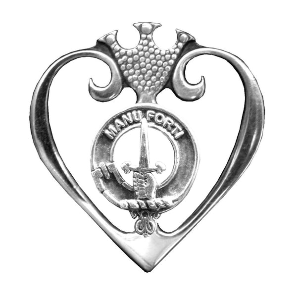 MacKay Clan Crest Luckenbooth Brooch or Pendant
