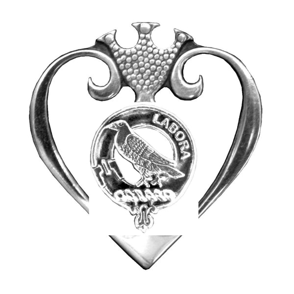 MacKie Clan Crest Luckenbooth Brooch or Pendant