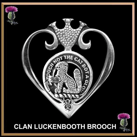 MacPherson Clan Crest Luckenbooth Brooch or Pendant