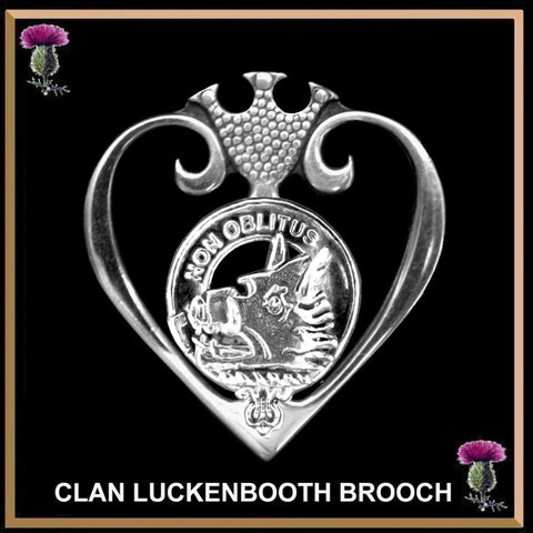 MacTavish Clan Crest Luckenbooth Brooch or Pendant