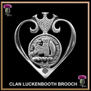 MacThomas Clan Crest Luckenbooth Brooch or Pendant