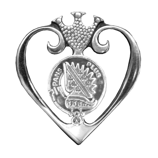 Marr Clan Crest Luckenbooth Brooch or Pendant