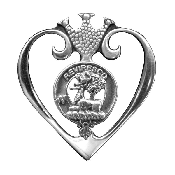 Maxwell Clan Crest Luckenbooth Brooch or Pendant