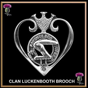 Mitchell Clan Crest Luckenbooth Brooch or Pendant