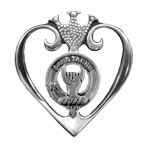Napier Clan Crest Luckenbooth Brooch or Pendant