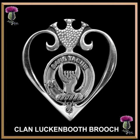 Napier Clan Crest Luckenbooth Brooch or Pendant