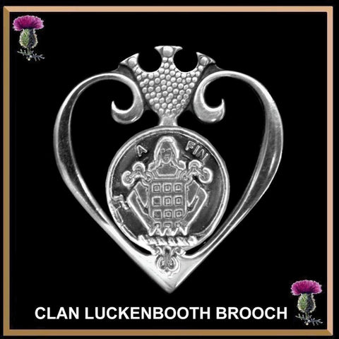 Ogilvie Clan Crest Luckenbooth Brooch or Pendant