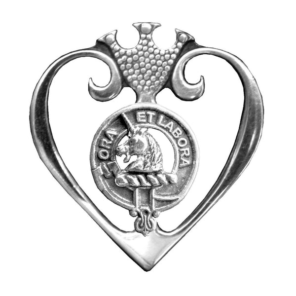 Ramsay Clan Crest Luckenbooth Brooch or Pendant