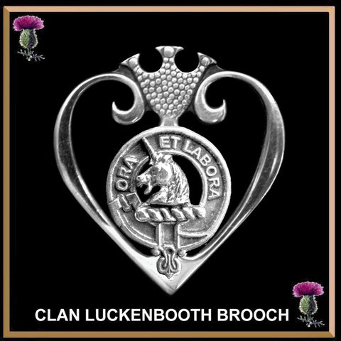 Ramsay Clan Crest Luckenbooth Brooch or Pendant