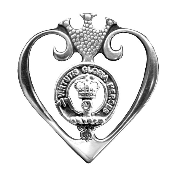Robertson Clan Crest Luckenbooth Brooch or Pendant