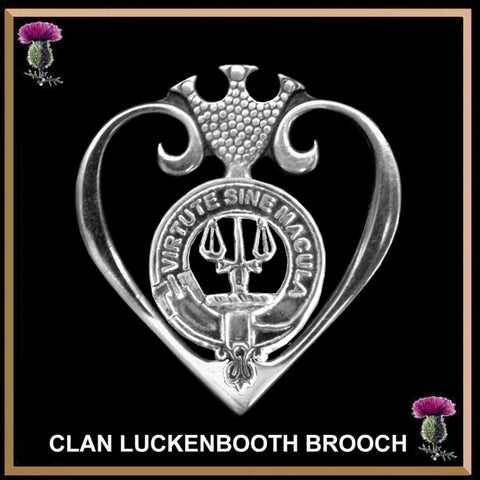Russell Clan Crest Luckenbooth Brooch or Pendant