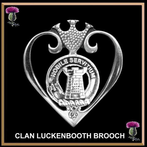 Spaulding Clan Crest Luckenbooth Brooch or Pendant