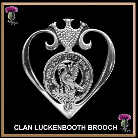 Stewart Clan Crest Luckenbooth Brooch or Pendant
